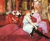 Salon de la rue des Moulins - Toulouse Lautrec