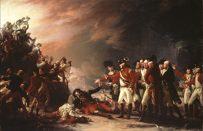 The Sortie Made by the Garrison of Gibraltar - John Trumbull