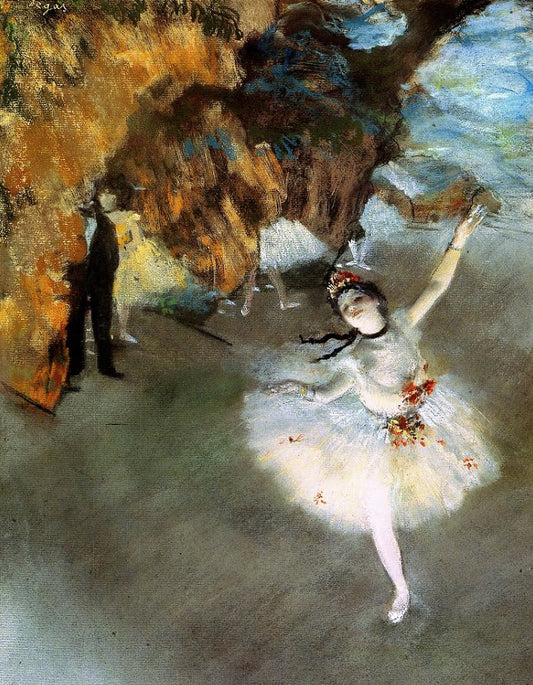 L'étoile, ou la danseuse sur la scène - Edgar Degas
