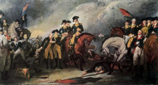 La reddition des troupes hessoises à la bataille de Trenton - John Trumbull