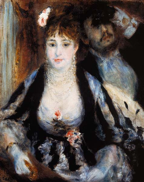 La boîte à théâtre - Pierre-Auguste Renoir