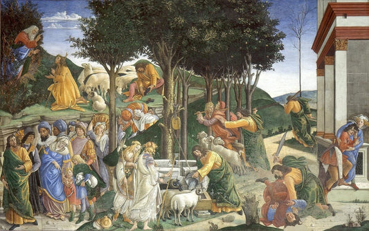Examens de Moïse - Sandro Botticelli