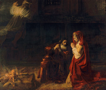 La victime de Maonah - Rembrandt van Rijn