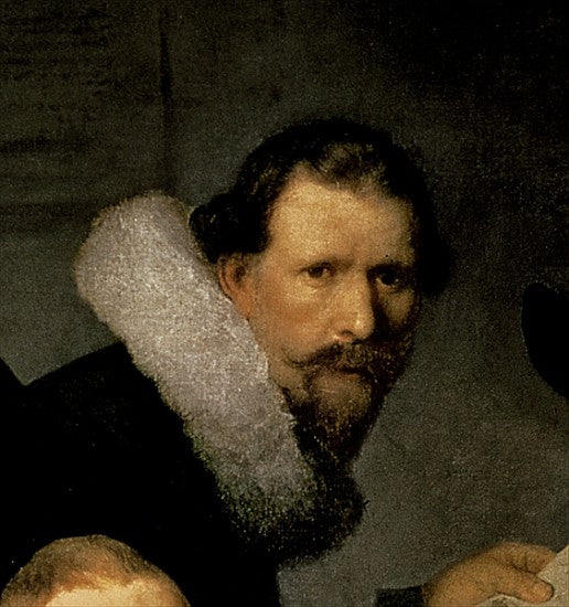 La leçon d'anatomie du Dr Nicolaes Tulp, 1632 (détail de 7543) - Rembrandt van Rijn