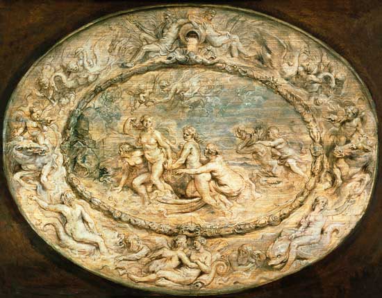 La naissance de vénus - Peter Paul Rubens