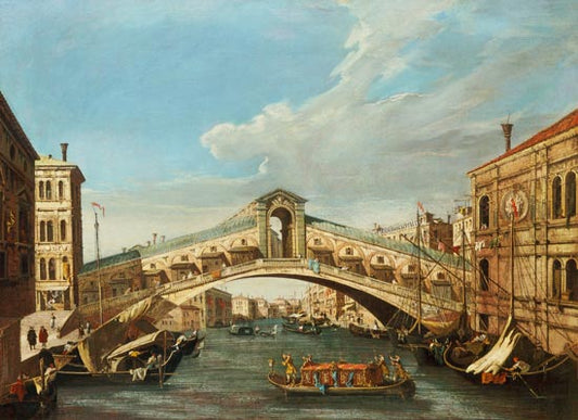 Le pont du Rialto, Venise - Giovanni Antonio Canal