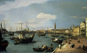 Riva degli Schiavoni regardant l'ouest - Giovanni Antonio Canal