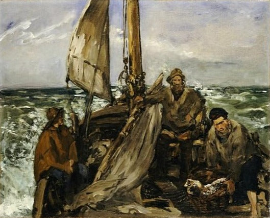 Les travailleurs de la mer - Edouard Manet
