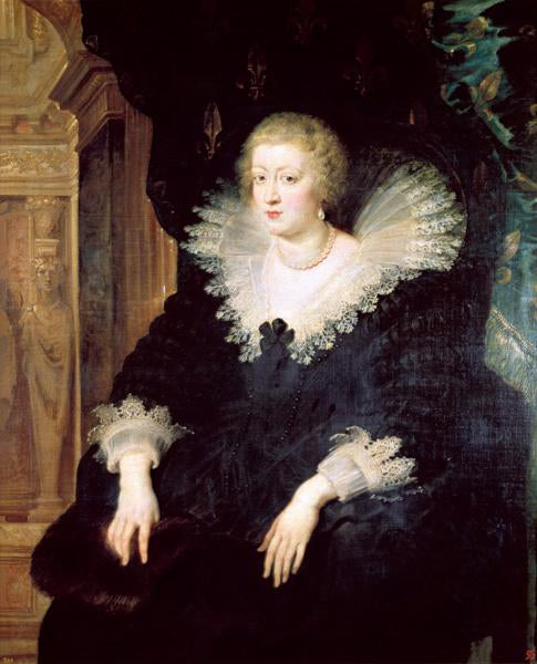 Anne d'Autriche, infante d'Espagne, reine de France (1601-1666) - Peter Paul Rubens