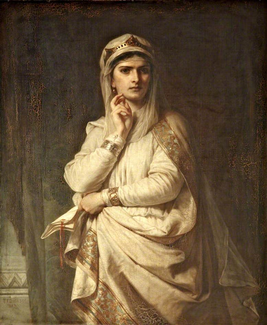 Portrait idéal de Lady Macbeth - Thomas Francis Dicksee