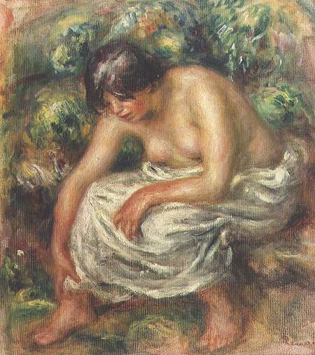 La toilette après le bain - Pierre-Auguste Renoir