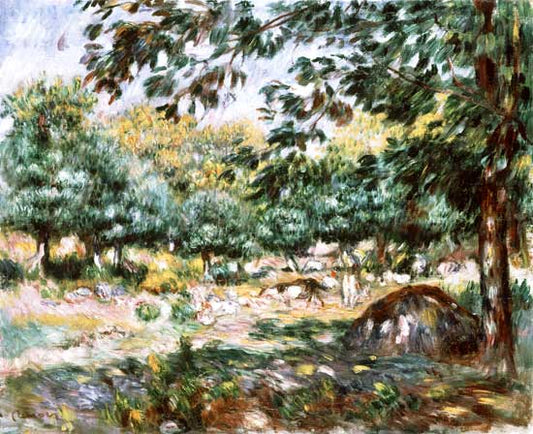 Treboul près de Douarnenez - Pierre-Auguste Renoir