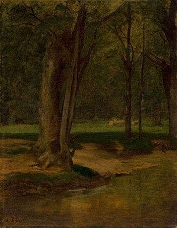 Trout Stream, North Conway - George Inness