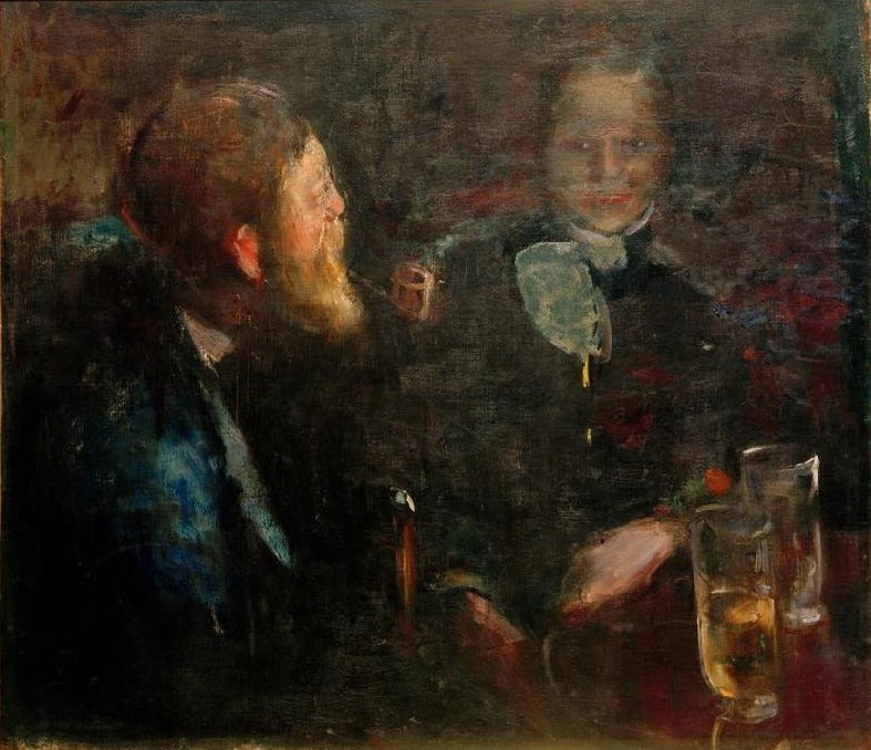 Tête-à-tête - Edvard Munch