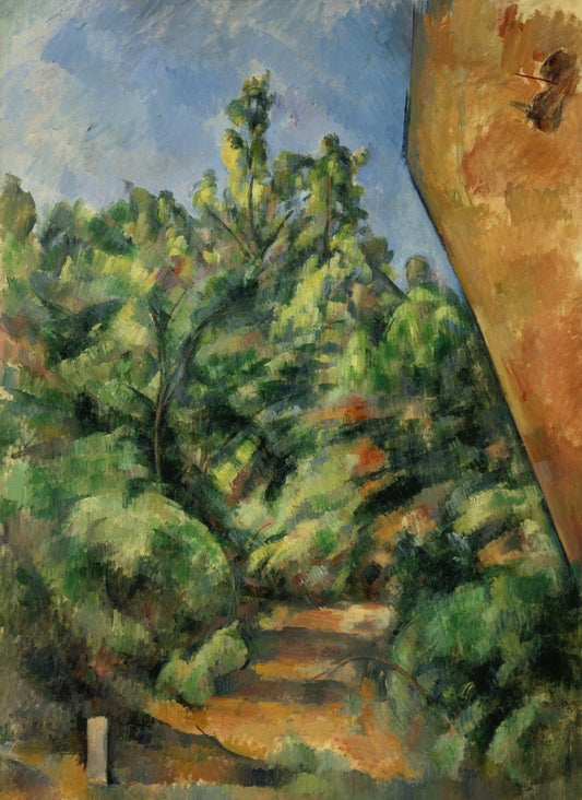 Le rocher rouge - Paul Cézanne