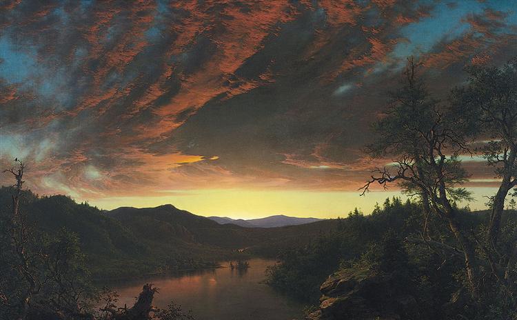 Twilight in the Wilderness - Frederic Edwin Church