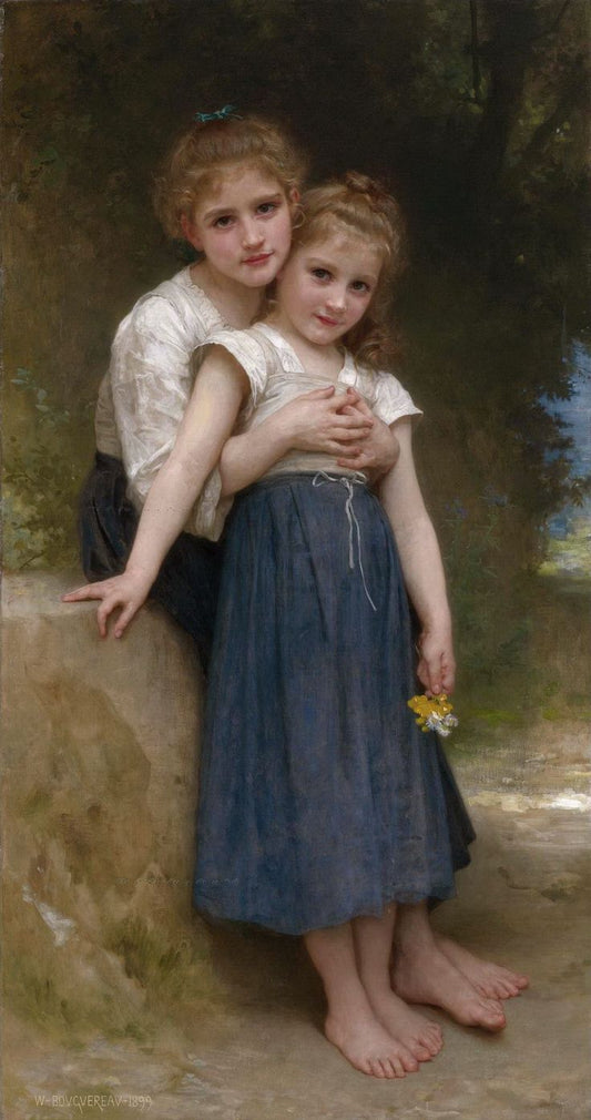 Deux sœurs - William Bouguereau