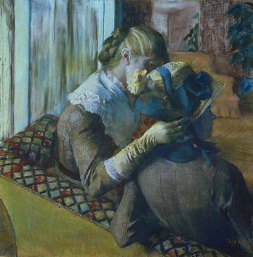 Deux femmes (pastel) - Edgar Degas