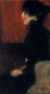 Portrait d'une femme - Gustav Klimt