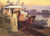 Cléopâtre sur les terrasses de Philae - Frederick Arthur Bridgman