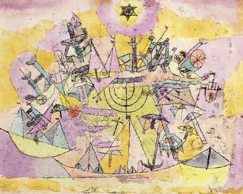 Unstar des navires - Paul Klee