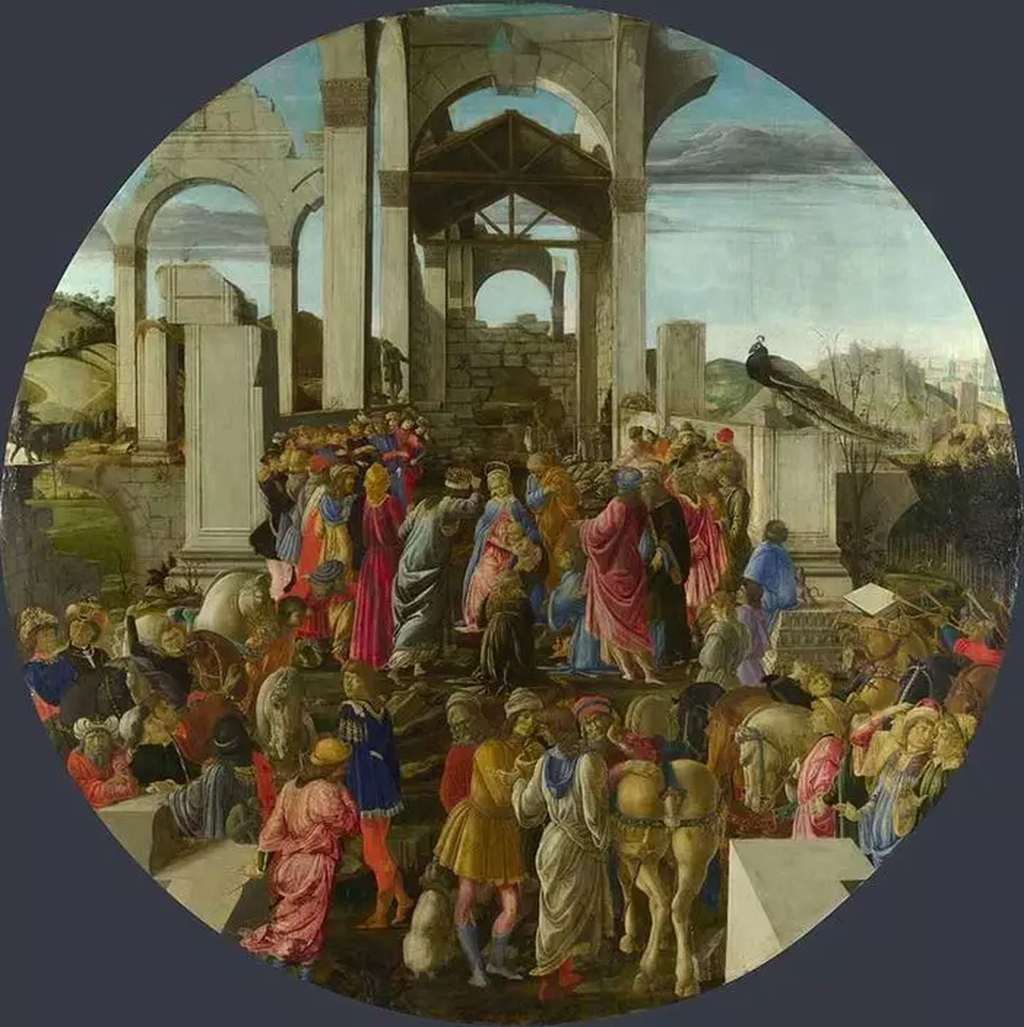 L'adoration des rois - Sandro Botticelli