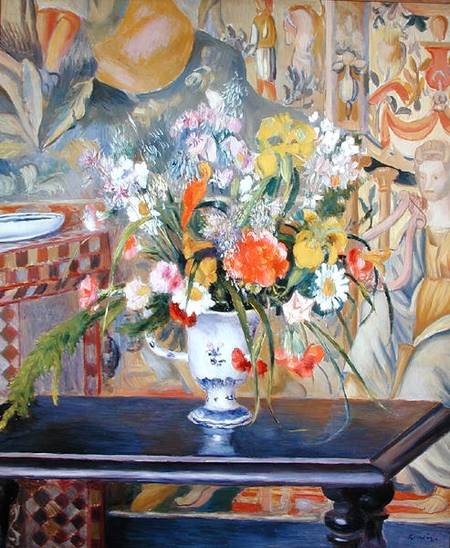 Vase de fleurs - Pierre-Auguste Renoir