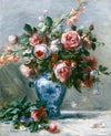 Vase de roses - Pierre-Auguste Renoir