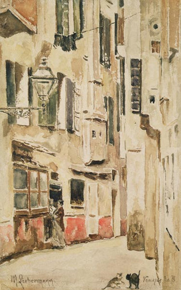 Rue Vénitienne, 1878 - Max Liebermann