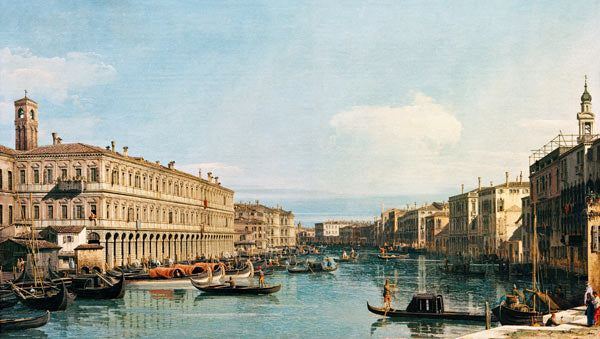 Vue sur le grand canal - Giovanni Antonio Canal