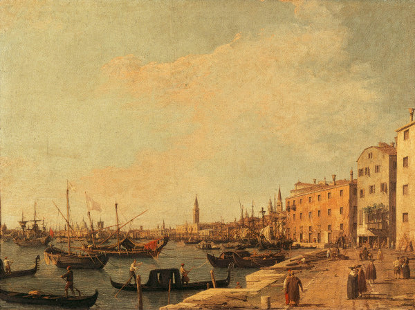 Riva degli Schiavoni - Côté ouest, c.1730 - Giovanni Antonio Canal