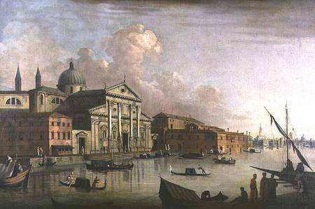 Venise : Vue de San Giorgio Maggiore (paire de 63930) - Giovanni Antonio Canal