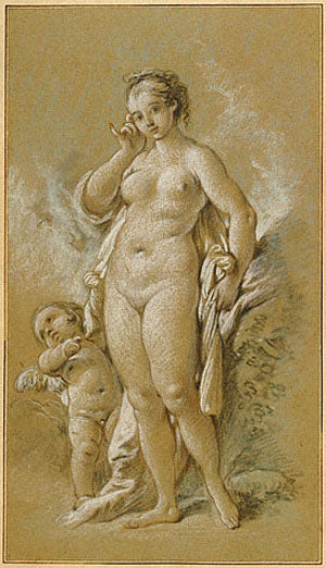 Venus and Cupid - François Boucher