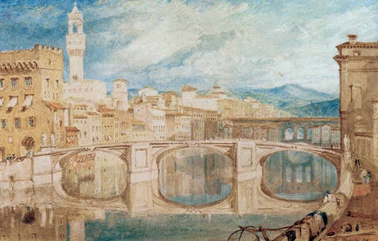 Vue de Florence depuis le Ponte - William Turner