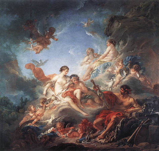 Vulcan Presenting Arms to Venus for Aeneas - François Boucher