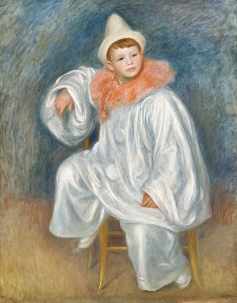 Le pierrot blanc (Jean Renoir) - Pierre-Auguste Renoir