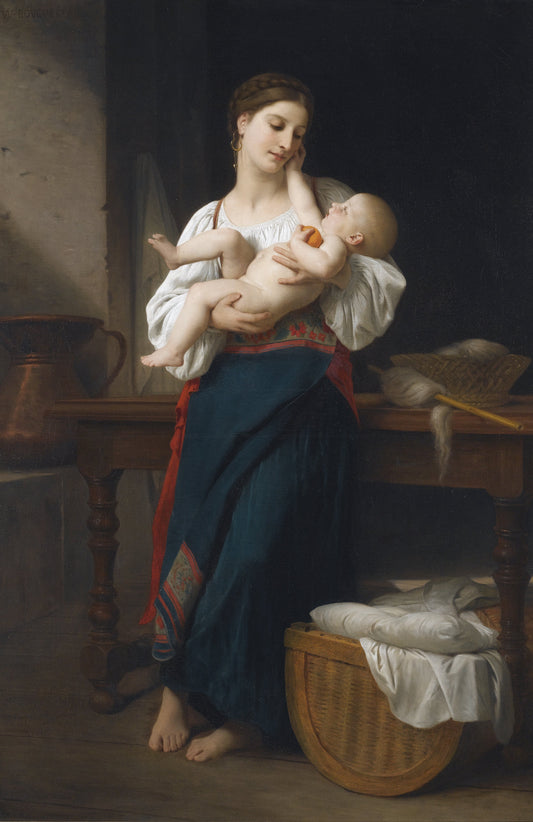 Mère et enfant - William Bouguereau