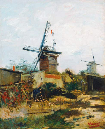Moulins à vent de Montmartre - Van Gogh