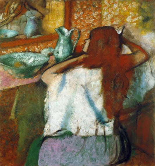 Femme à sa toilette - Edgar Degas
