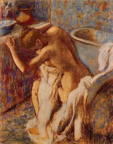 Femme en train de se sécher - Edgar Degas