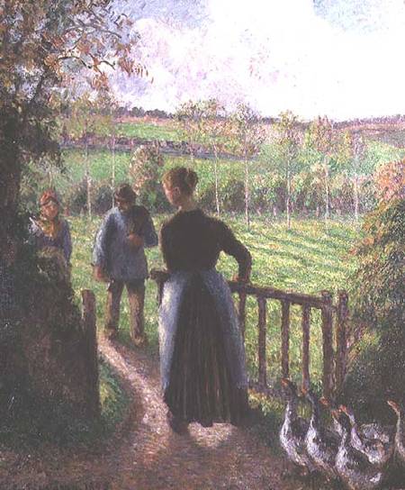La femme aux oies - Edouard Manet