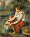 Femme se lavant les pieds - Pierre-Auguste Renoir