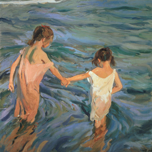 Les enfants dans la mer - Sorolla