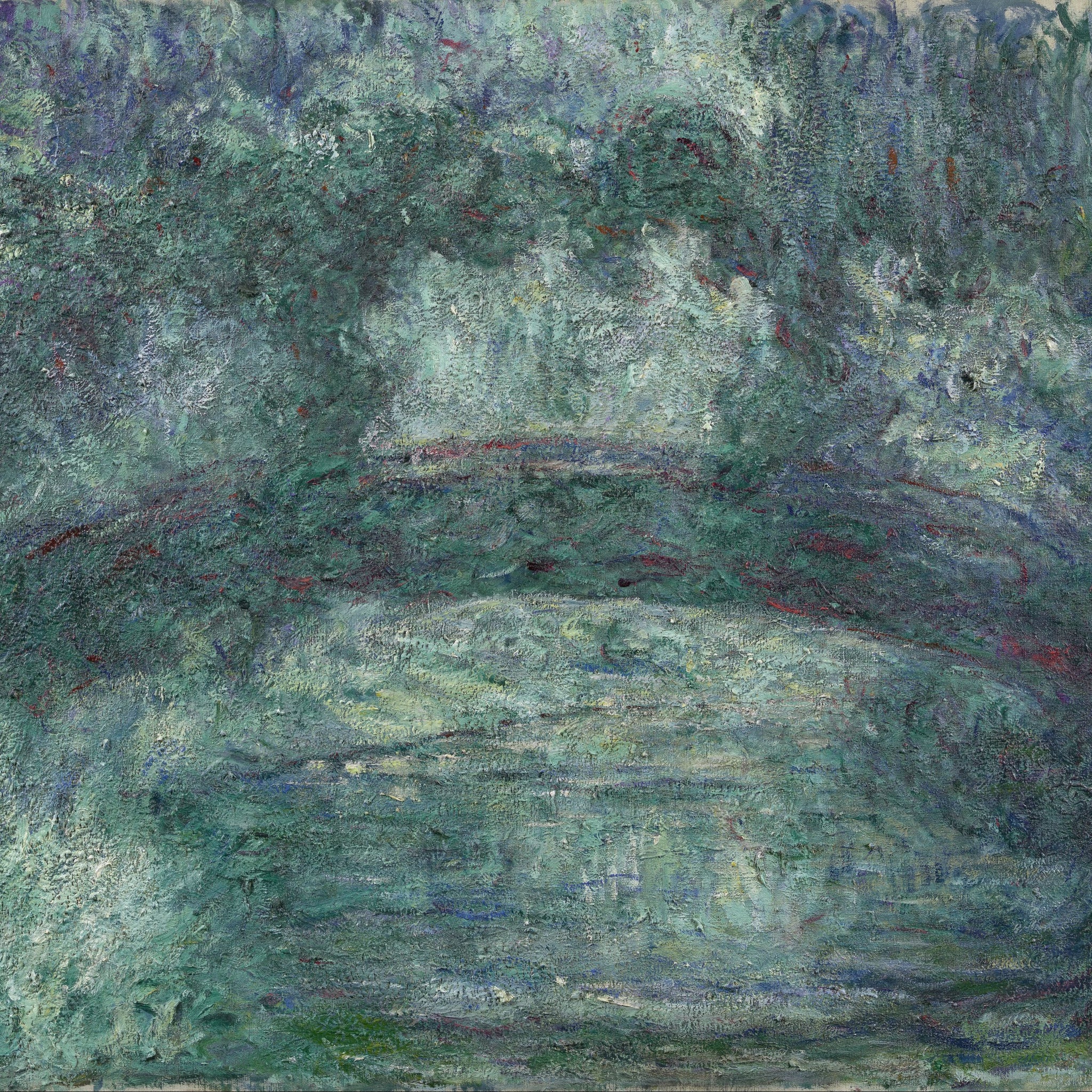 Le pont japonais,1919 - Claude Monet