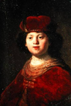 Portrait d'un garçon - Rembrandt van Rijn
