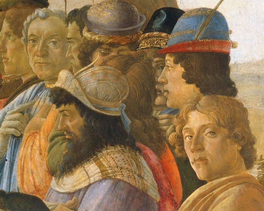 Rois du culte, section - Sandro Botticelli