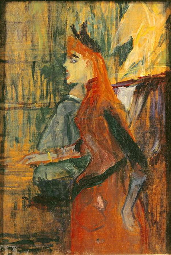 La leçon de chant - Toulouse Lautrec
