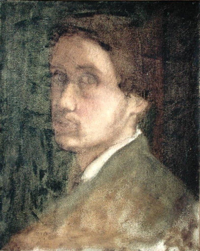 Autoportrait d'un homme - Edgar Degas