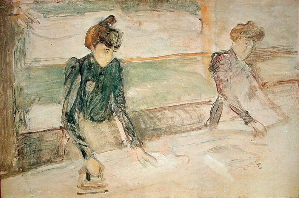Les blanchisseuses - Toulouse Lautrec
