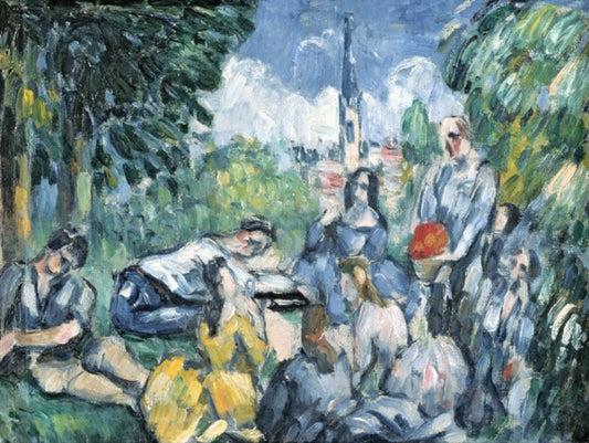 Le Déjeuner sur l'herbe, 1876-77 - Paul Cézanne